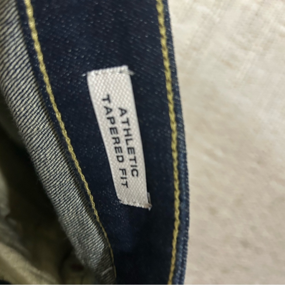 Men's Athletic Tapered Fit Jeans - Blue